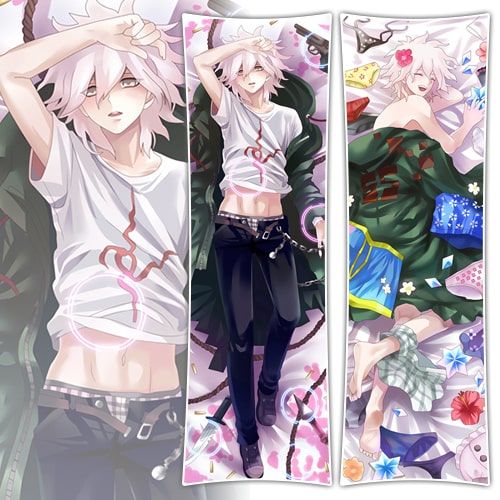 Nagito dashing body pillow