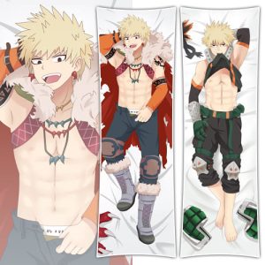 Bakugo Dashing Body Pillow