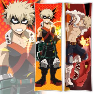 Bakugo Cool Body Pillow