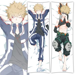 Bakugo Masculine Body Pillow