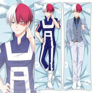 Todoroki Confident Body Pillow