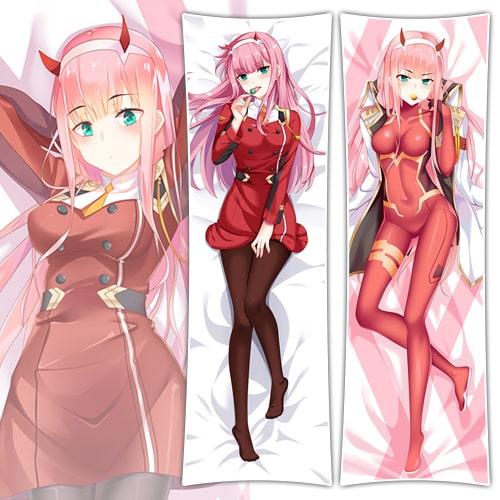 zero two dazzling body pillow