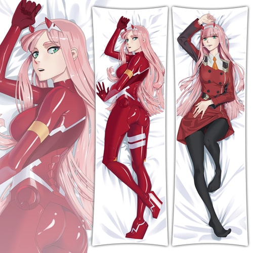 zero two beautiful body pillow