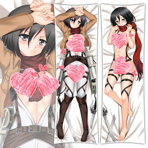 Mikasa Kawaii Body Pillow