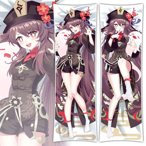 Hu Tao Cute Dakimakura Cover