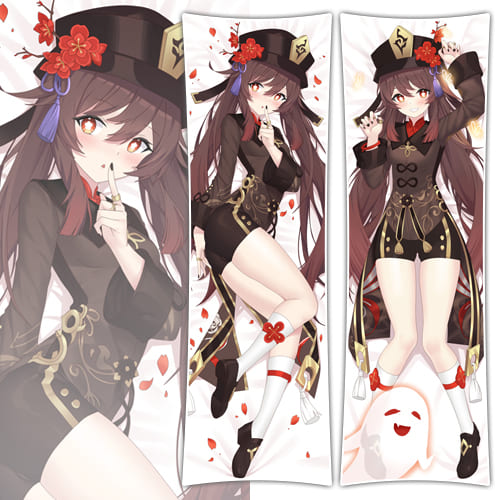 Hu Tao Attractive Dakimakura Cover