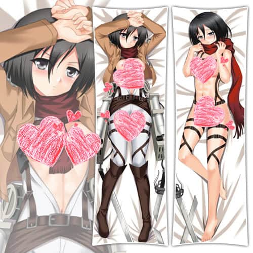 Mikasa Kawaii Pillow Case