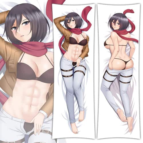 Mikasa Fit Dakimakura Cover